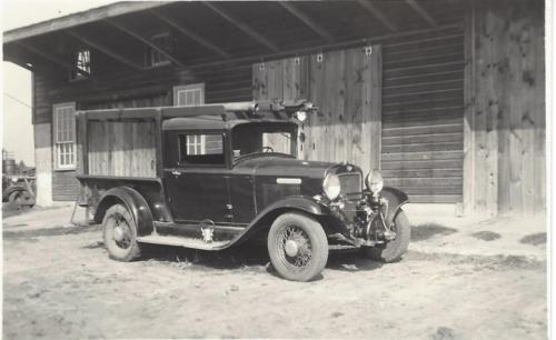 Old Amana Fire Truck